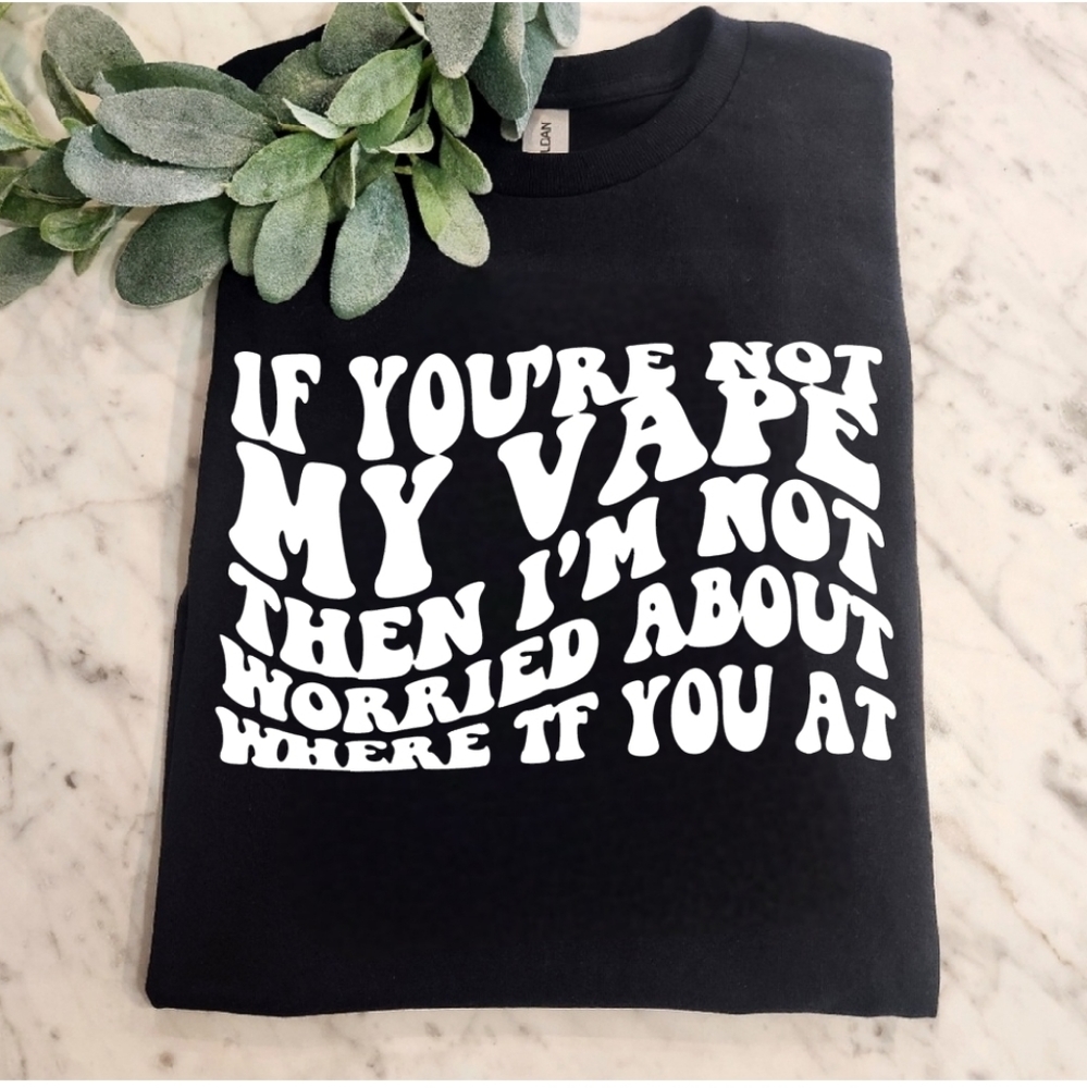 Funny shirt not worried about you retro humor cute popular trending